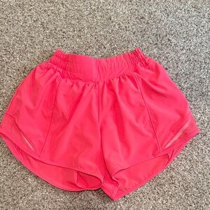 Lululemon size 0 Hot Pink Athletic Shorts
